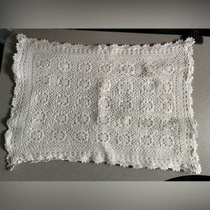 White Eyelet Lace Cotton Pillow Sham